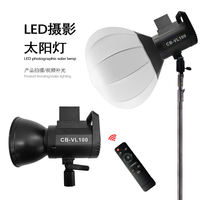 Photographie de lumière vidéo LED bicolore 100W avec kit d'éclairage vidéo Bowens Mount Lantern Softbox pour studio extérieur