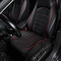 Housses de siège avant universelles classiques, best-sellers, compatibles airbag, de luxe, pour véhicules GM, en cuir PU monobloc, 2/5 places