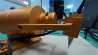 Guoelephant Distributeur de colle thermofusible PUR en alliage d'aluminium de haute qualité, avec contrôle de température par PLC, pour engrenages, moteurs, roulements et systèmes de chauffage, Garantie 1 an