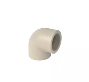 DIN standard PN16 Plastic Pipes&fittings PP-H 90 Degree Elbow Socket/Butt Fusion Type for Chemical Industries Water Treatment