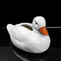 Boîte à mouchoirs en papier personnalisée en résine faite à la main Epmty pour le visage de canard Boîte à mouchoirs de voiture Boîte à mouchoirs de salle de bains
