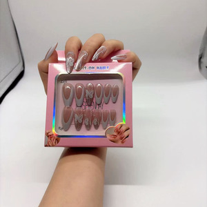 <span class=keywords><strong>Kit</strong></span> de <span class=keywords><strong>faux</strong></span> <span class=keywords><strong>ongles</strong></span> à presser DIY, 6 styles, <span class=keywords><strong>faux</strong></span> <span class=keywords><strong>ongles</strong></span> en ABS, couverture complète, réutilisables, pour manucure à domicile, 144 pièces/boîte - Product Image 3