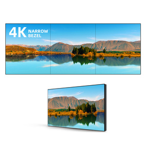 เครื่องเล่นโฆษณาแบบดิจิทัลหน้าจอ LCD 46 49 <span class=keywords><strong>55</strong></span>นิ้ว4K ขอบแคบหลายจอติดผนังวิดีโอ - Product Image 6