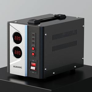 Оптовая продажа, стабилизатор источника питания, стабилизатор переменного тока, однофазный трансформатор EI, Китай, выходная мощность 220 ва, 110 В, 100-260 в - Product Image 1