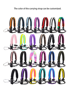 Jarra de Agua Personalizada de Acero Inoxidable 304 con Degradado de Color, 50oz/64oz/87oz/128oz, con Asa de Paracord - Product Image 6