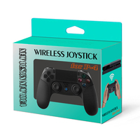 Contrôleur de jeu sans fil de haute qualité pour PS4 PS3 PC 6 axes 3D capteur gyroscopique fonction Audio double écran tactile de choc
