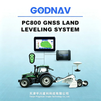 Système de nivellement de terrain GNSS fabriqué en Chine, niveleur de terrain GPS haute précision pour tracteurs, équipement de nivellement de terrain agricole