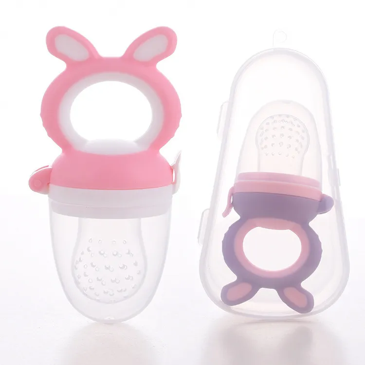 BPA Free 100% Food Grade Silicone Pacifier Baby Fresh Fruit Fresh Food Feeder Baby Teether Toy Infant Teething Feeder