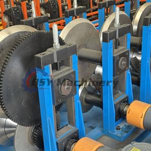 Customized Automatic Corner Column Purlin Roll formando linha de produção máquina com engrenagem rolamento Motor Core Components - Product Image 3