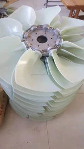 ใบพัดพัดลม14624895สำหรับรถวอลโว่อะไหล่เครื่องจักร Fan14607676 <span class=keywords><strong>EC210</strong></span> D13F เครื่องยนต์ EC480 EC360ระบายความร้อน - Product Image 4