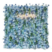 Décoration de mariage et de fête d'anniversaire, murs de fleurs artificielles en soie 5D pour les célébrations commerciales, studio photo