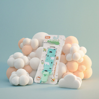 Chaîne de sucette épaisse pour bébé, 100 couleurs variées, cordon anti-chute avec attache pour sucette, accessoires pour bébé