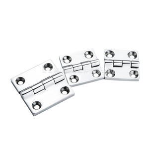 Industrial Heavy-Duty 316 Stainless Steel 38*38 Symmetrical Hinge Cabinet Hinge Sheet <b>Metal</b> Iron for High-End 4050 Yacht Gym Use - Product Image 1
