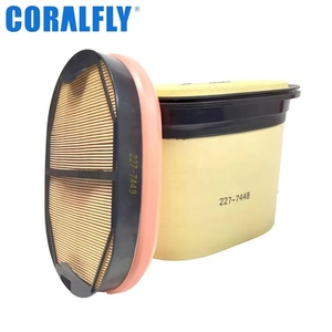 ไส้กรองเครื่องจักรก่อสร้าง OEM ไส้กรองอากาศ 227-7449 227-7448 AF26248 Filtro De Aire สำหรับรถแทรกเตอร์แคตเตอร์พิลลาร์ - Product Image 6