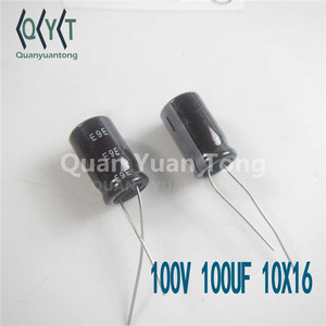ตัวเก็บประจุ100V uF 10X16 V ใหม่ดั้งเดิม - Product Image 5