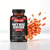 Améliorateur naturel d'oxyde nitrique, booste l'énergie, l'endurance et la force musculaire, capsules d'oxyde nitrique idéales