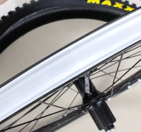 Autocollant adhésif en silicone simple face anti-crevaison Tubeless Vacuum pour vélo de montagne et de route