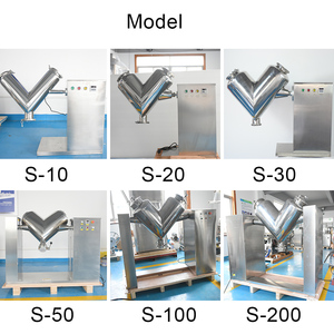 Professioneller Trockenpulver-Mischer Weizenmehl-Pulvermischmaschine <span class=keywords><strong>V</strong></span>-Mischer 20L 30L 50L - Product Image 6