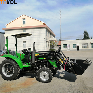 Mini Tractor Agrícola Compacto 4x4 con Retroexcavadora Trasera, Motor Chino para Cortacésped, Parte Delantera con Ruedas 4WD, Precio - Product Image 3