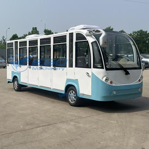 Autobús Turístico Eléctrico de 17 Asientos, Azul y Blanco, Directo de Fábrica, Vehículo Turístico Eficiente para Turistas - Product Image 6