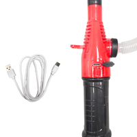 Pistolet de transfert de liquide électrique léger en ABS, pompe extracteur d'huile à double usage avec batterie USB pour garage et atelier