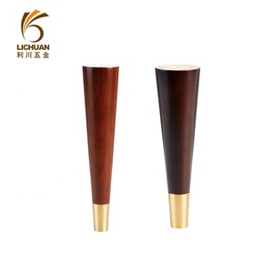 Accessori per mobili antico di gambe di sedia di legno divano in legno gambe extender
