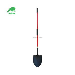 จอบกลมอุตสาหกรรม Buffalo S518CXL พร้อมด้ามจับเหล็กแบบ D-Grip ใบ<span class=keywords><strong>มี</strong></span>ด 8 นิ้ว สำหรับงานหนัก ทำสวน ขุดร่องปลูกต้นไม้ - Product Image 3