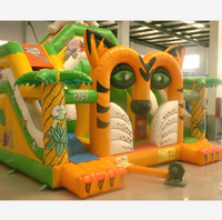 Super amusant Enfants petite glissière gonflable commerciale de château d'enfants pour le parc d'attractions