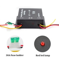 Réducteur de tension haute puissance monté sur véhicule 24V vers 12V avec convertisseur de mémoire Navigation audio Courant régulé 60A