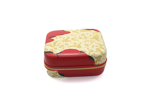Étui de rangement carré en EVA personnalisé avec logo, élégant et résistant aux chocs, pour bijoux - Product Image 4