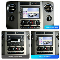 Autoradio Android 7 pouces 4 cœurs pour Ford F150, montage sur tableau de bord, écran tactile capacitif 1024x600, CarPlay sans fil, Android Auto