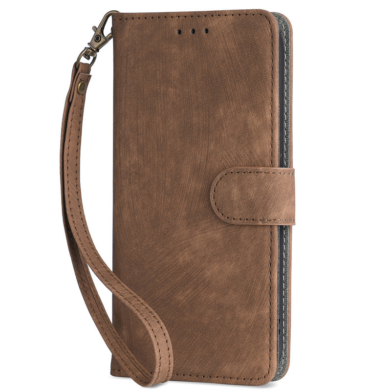 Brown with lanyard