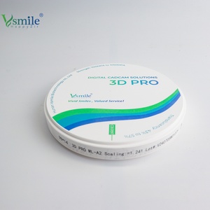 <span class=keywords><strong>Vsmile</strong></span> Blocs de Zircone 3D Pro pour Laboratoire Dentaire, 16 Couleurs, Classe II, Certifié CE, pour Coping/Contour Complet, 98mm, Système Ouvert - Product Image 4