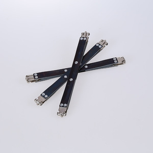 Wujin Dalu <b>Clip</b> Bag Hardware Elastic Metal <b>Snap</b> Clasp For DIY Handbag Accessories 14x180mm 14x200mm 14x220mm 14x250mm 14x300mm - Product Image 3