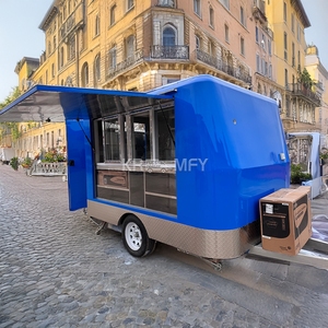 Camión Móvil de Venta de Helados y Aperitivos 2025 para Remolque de Comida Rápida Callejera - Product Image 1