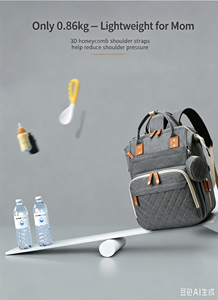 Mochila Premium para Mamá |   Bolsa de Viaje de Maternidad Multifuncional Ligera de Gran Capacidad - Product Image 6