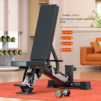 Banc de musculation professionnel réglable et pliable pour presse à pectoraux, haltères, entraînement, et assis-debout, idéal pour la maison et la salle de sport