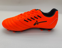 Chaussures de football/soccer tendance pour hommes, vente en gros, cuir PU imperméable, doublure en mesh, confortables, sûres, antidérapantes, chaussures de sport décontractées