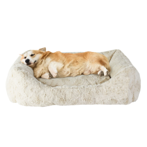 Haustier Lieferant Großhandel Luxus Langlebiges Rechteck Rundes Haustier Hunde bett Katzen bett Wasch bares Hunde bett Warm Soft Breath able - Product Image 1