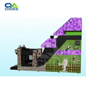 Vente chaude Gonflable Halloween Thème Toboggan Sec Hanté Spooky Toboggan Gonflable <span class=keywords><strong>pour</strong></span> Enfants - Product Image 2