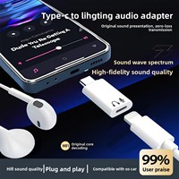 Adaptateur audio Type-C pour carte son, microphone, casque audio numérique, convertisseur OTG, connexion externe ABS