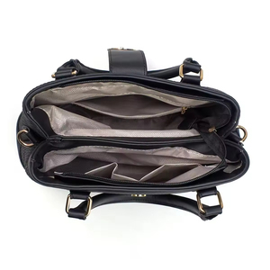 Conjunto de Tres Piezas con Estampado Simple para Mujer, Bolso de Mano de Gran Capacidad con Borlas, Cierre Abierto, Patrón de Caramelo, Bolso Bandolera - Product Image 2