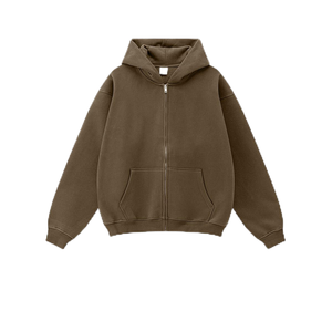 <span class=keywords><strong>Felpa</strong></span> con <span class=keywords><strong>cappuccio</strong></span> con cerniera in cotone 100% di spugna francese grigio Vintage pesante in cotone sbiadito 345 Gsm - Product Image 6