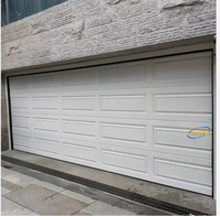 Prix LONG TAI Porte de garage en alliage d'aluminium Panneau Sendwich horizontal pliable de 16 pieds Panneau de porte de garage Portes roulantes de garage