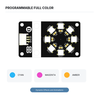 Module d'affichage LED RVB adressable WS2812, carte lumineuse numérique à 8 pixels pour projets d'éclairage couleur Arduino