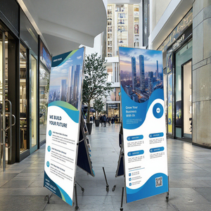 Chất lượng cao tái sử dụng <span class=keywords><strong>x</strong></span> Đứng biểu ngữ hiển thị với vinyl biểu ngữ và tùy chỉnh màu sắc cho triển lãm và quảng cáo - Product Image 6