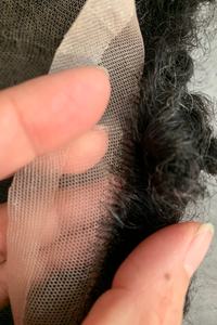 H393 Prothèse capillaire afro bouclée pour <span class=keywords><strong>homme</strong></span>, système <span class=keywords><strong>de</strong></span> remplacement capillaire en <span class=keywords><strong>cheveux</strong></span> humains pour <span class=keywords><strong>homme</strong></span> afro-américain, postiche afro ondulé bouclé pour <span class=keywords><strong>homme</strong></span> noir - Product Image 5