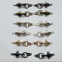 Nouvelle boucle d'avion en alliage de platine couleur bronze pour vestes, manteaux, sacs et accessoires de chaussures – Plusieurs tailles