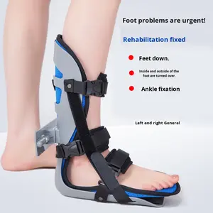 Attelle de cheville respirante réglable, design en forme de T, pour le soutien de la chute du pied, l'inversion et l'éversion, insert de chaussure de soutien pour attelle, double usage - Product Image 3