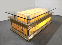 En gros moderne led KTV boîte de nuit discothèque café bar table ensemble tables de bar pour disco, tables de boîtes de nuit